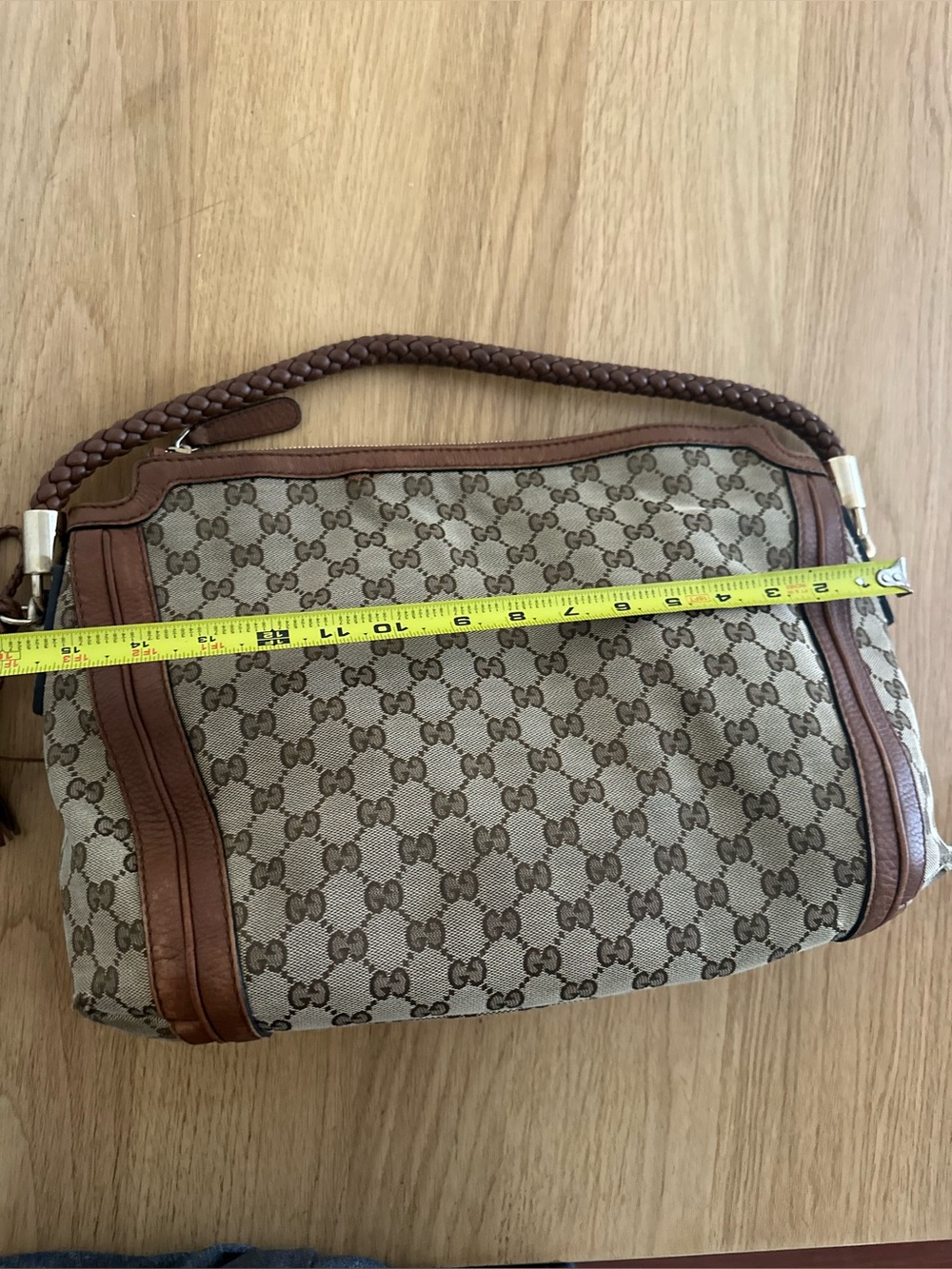Gucci Monogram Tote Bag - Picture 13 of 14